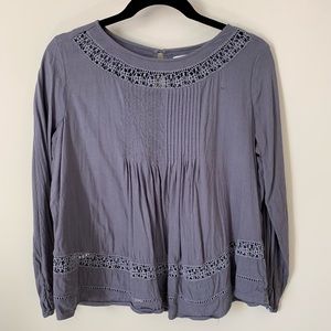 Old Navy Grey Blouse